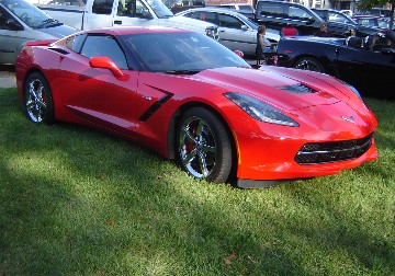 red 2014 Corvette