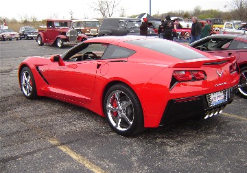 red 2014 Corvette
