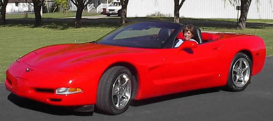 Sue - 2001 Corvette convertible