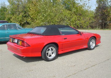 Regina's 1991 Camaro convertible