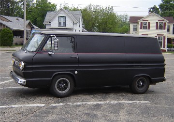 Rudy's 1963 Chevrolet Corvair van