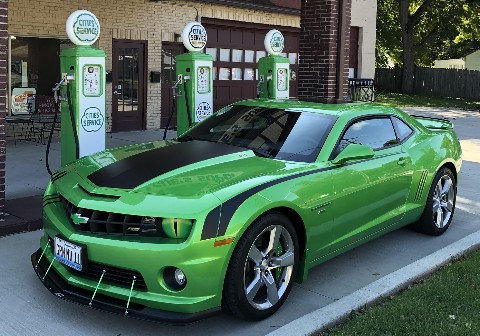 2011 Synergy Green Camaro SS