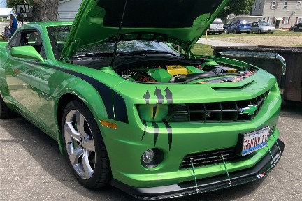 2011 Synergy Green Camaro SS