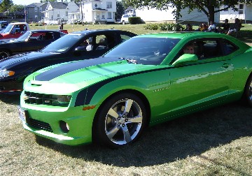 2011 Synergy Green Camaro SS