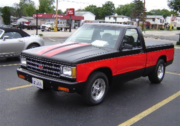 V8 powered Chevrolet S-10