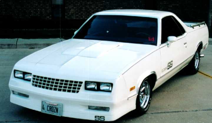1987 Chevrolet El Camino SS Choo Choo custom