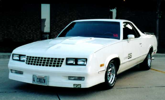 1987 Chevrolet El Camino SS Choo Choo custom