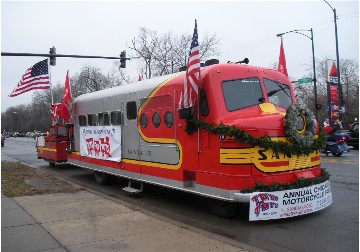 2012 Toys for Tots parade in Chicago