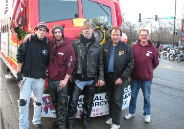 2012 Toys for Tots parade in Chicago