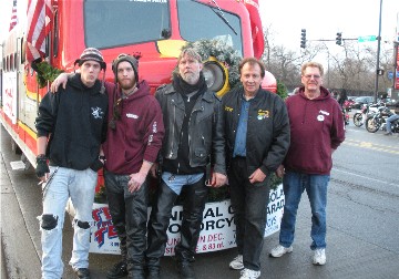 2012 Toys for Tots parade in Chicago