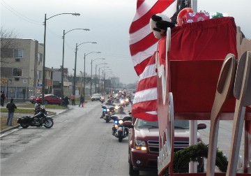 Chicagoland Toys for Tots Parade 2012