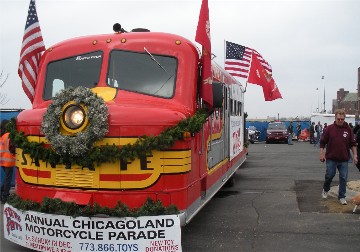 2012 Toys for Tots parade in Chicago