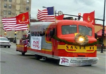 2012 Toys for Tots parade in Chicago