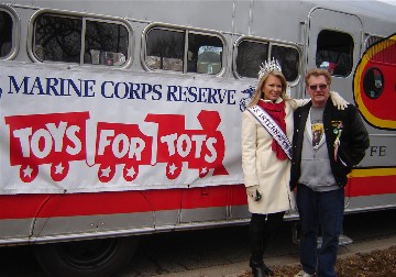 Toys for Tots parade in Chicago 2013