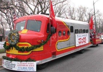 Chicagoland Toys for Tots Parade 2013