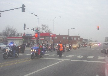 2013 Toys for Tots parade in Chicago