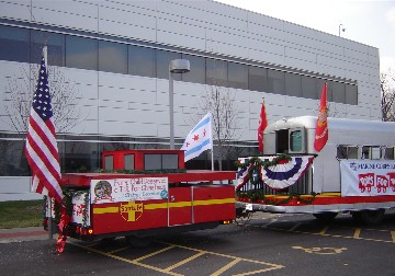 2013 Toys for Tots parade in Chicago