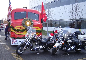 2013 Toys for Tots parade in Chicago