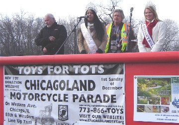 2013 Toys for Tots parade in Chicago