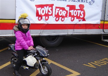 2013 Toys for Tots parade in Chicago