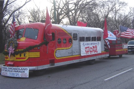 2014 Toys for Tots parade in Chicago