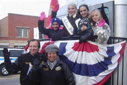 2014 Toys for Tots parade in Chicago