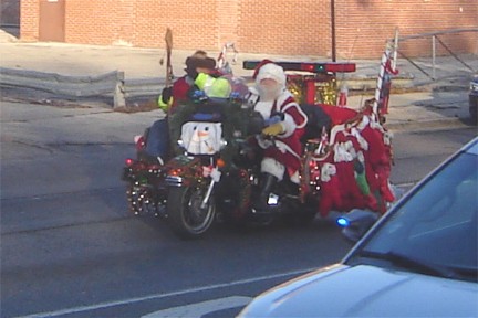 2015 Toys for Tots parade in Chicago