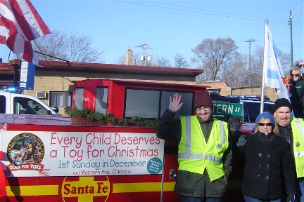 Chicagoland Toys for Tots Parade 2015