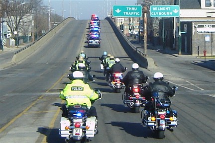 2015 Toys for Tots parade in Chicago