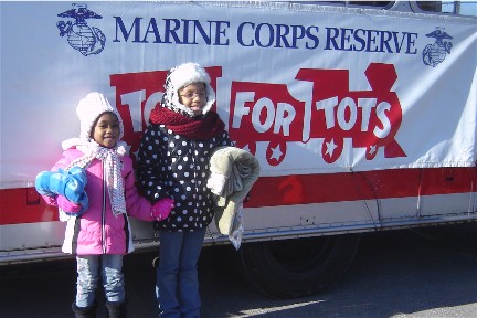 2015 Toys for Tots parade in Chicago