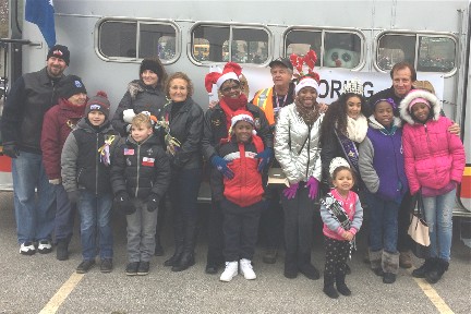 2016 Toys for Tots parade in Chicago