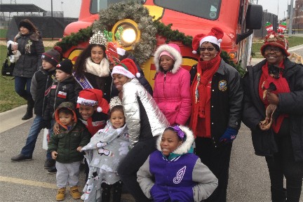 2016 Toys for Tots parade in Chicago