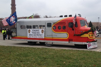 2016 Toys for Tots parade in Chicago