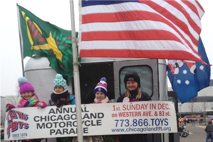 Chicagoland Toys for Tots Parade 2016