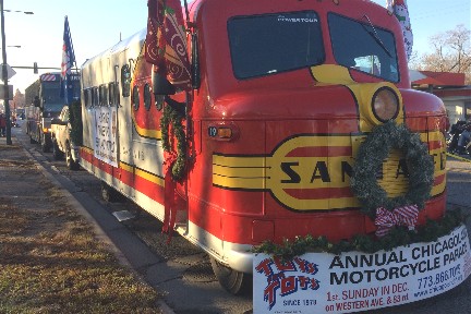 2017 Toys for Tots parade in Chicago