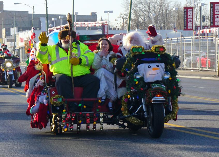 Toys For Tots Motorcycle Parade In