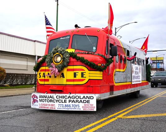 Toys For Tots Motorcycle Parade In