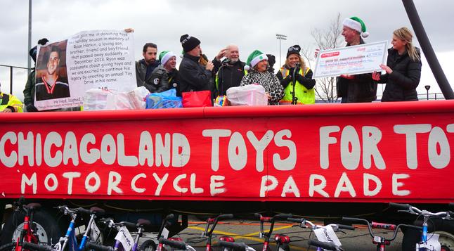 2018 Toys for Tots parade in Chicago