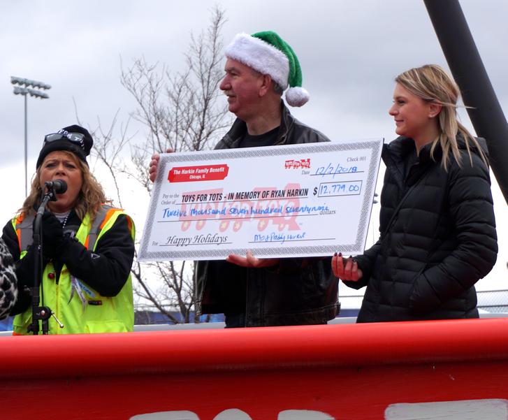 2018 Toys for Tots parade in Chicago