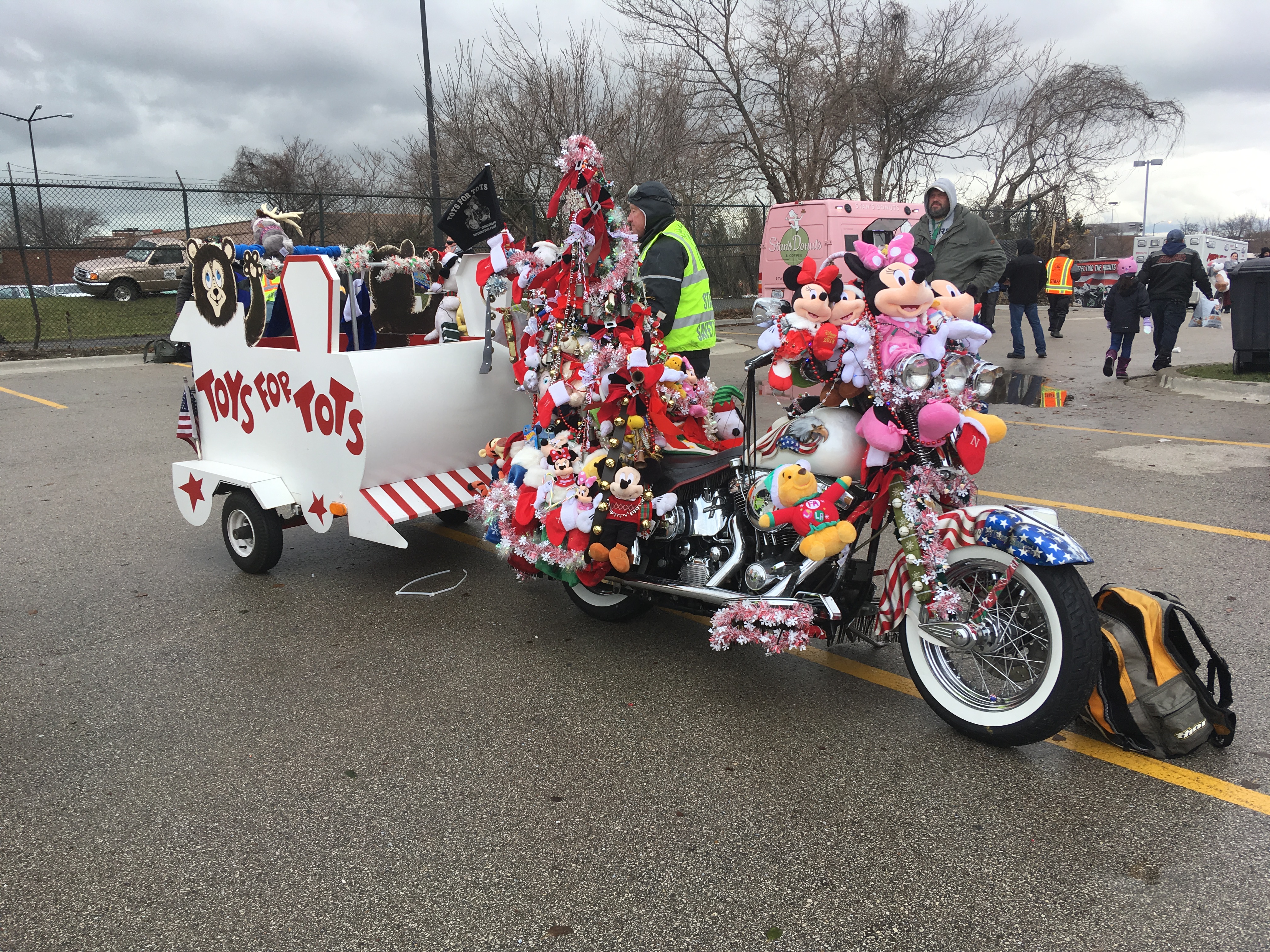 Toys For Tots Motorcycle Parade In