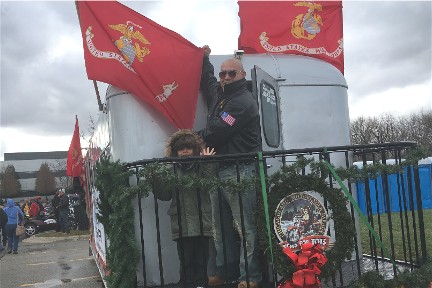 2018 Toys for Tots parade in Chicago