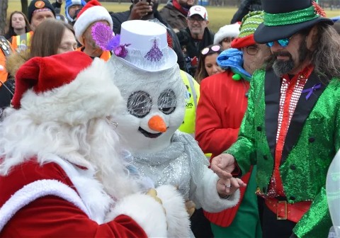 2019 Toys for Tots parade in Chicago