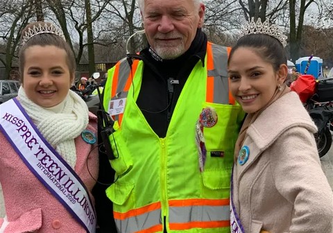 2019 Toys for Tots parade in Chicago